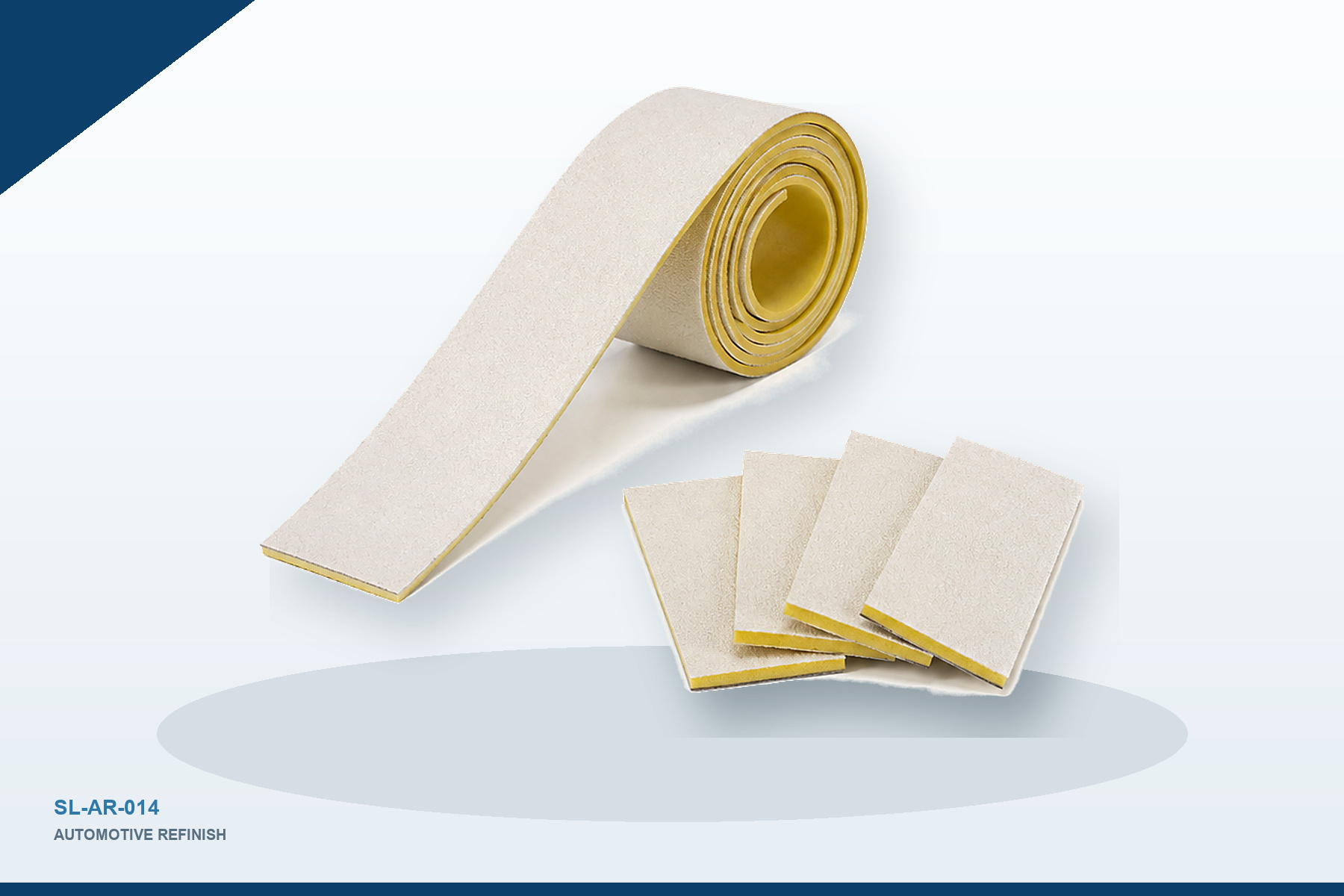Automotive Aluminum Oxide Sanding Sponge Roll