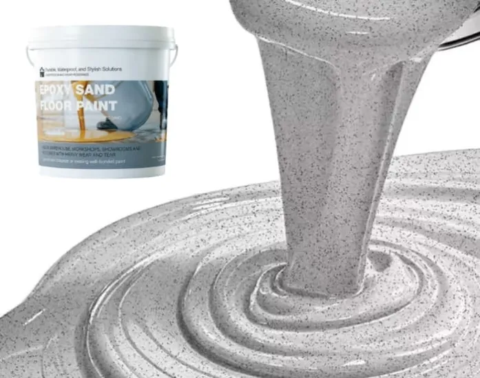 epoxy sand floor system