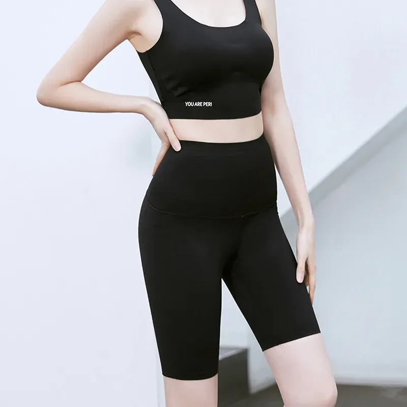 Belly-controlling, fully coated, sweat-inducing pants for women, five-point sweat-inducing - detail view 2