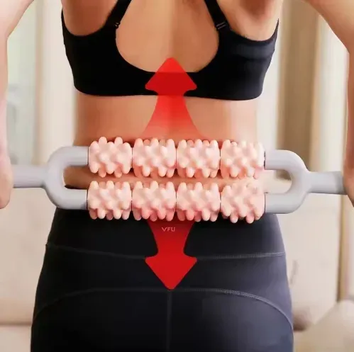 Muscle Relaxation Yoga Products Calf Massage Roller Fitness Yoga Post Lean Leg Equipment Roller - detail view 1