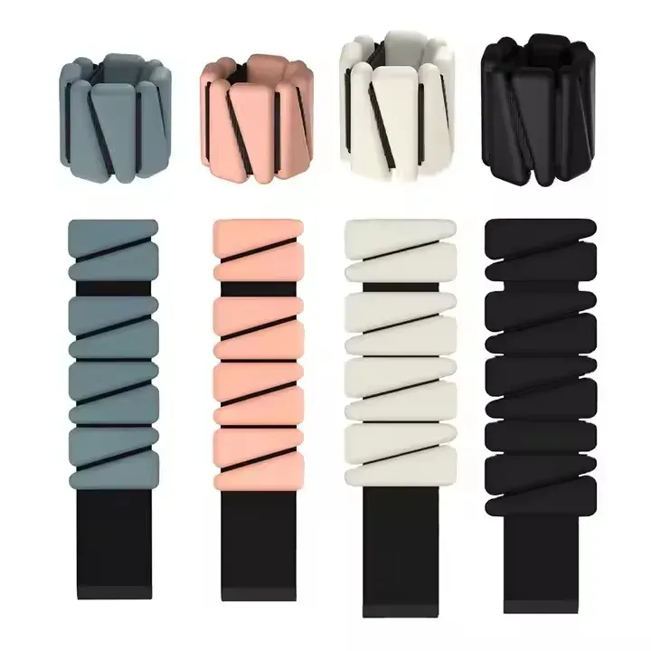 Fitness Accessories 2022 Steel Plates Weights Ankle Weights Silicone Rectangle Triangle Custom - detail view 3