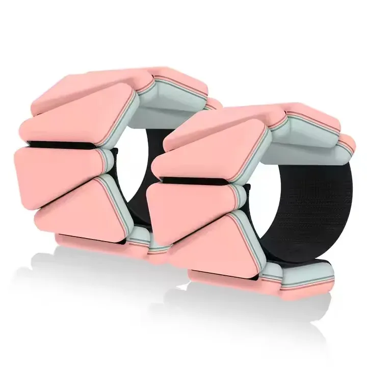 2LB Womens Logo Fitness Adjustable Lifting Gym Band Silicone Wearable Bracelet Weight Lifting - detail view 3