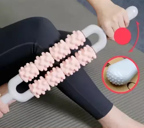 Muscle Relaxation Yoga Products Calf Massage Roller Fitness Yoga Post Lean Leg Equipment Roller - detail view 2