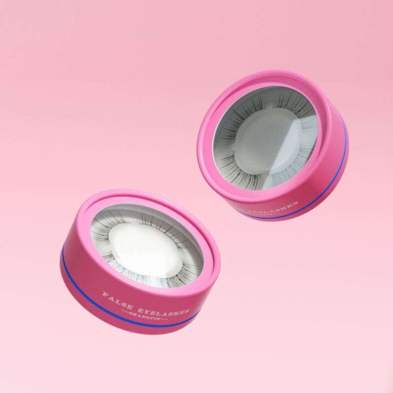 custom round Eyelesh box1