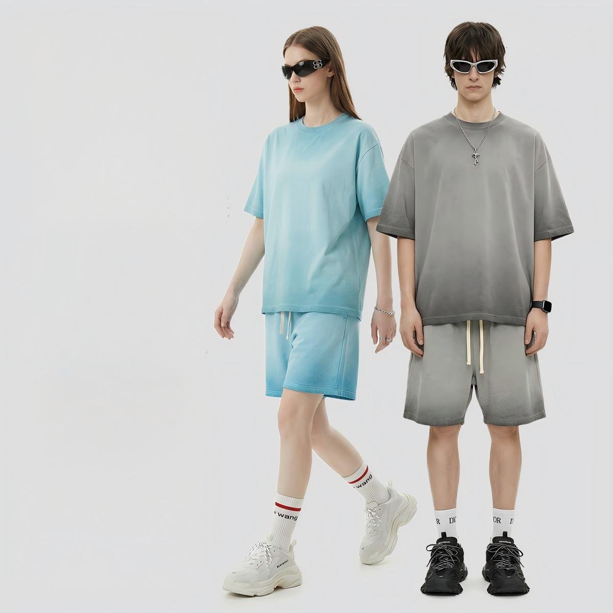 Men's tee and shorts two-piece set sample 06 - Nova Garment