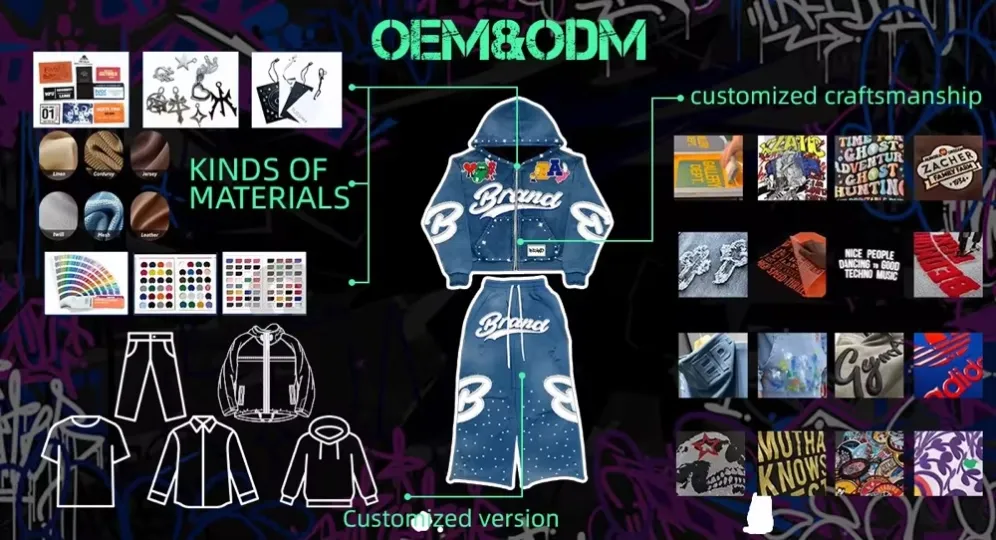 OEM AND ODM clothes