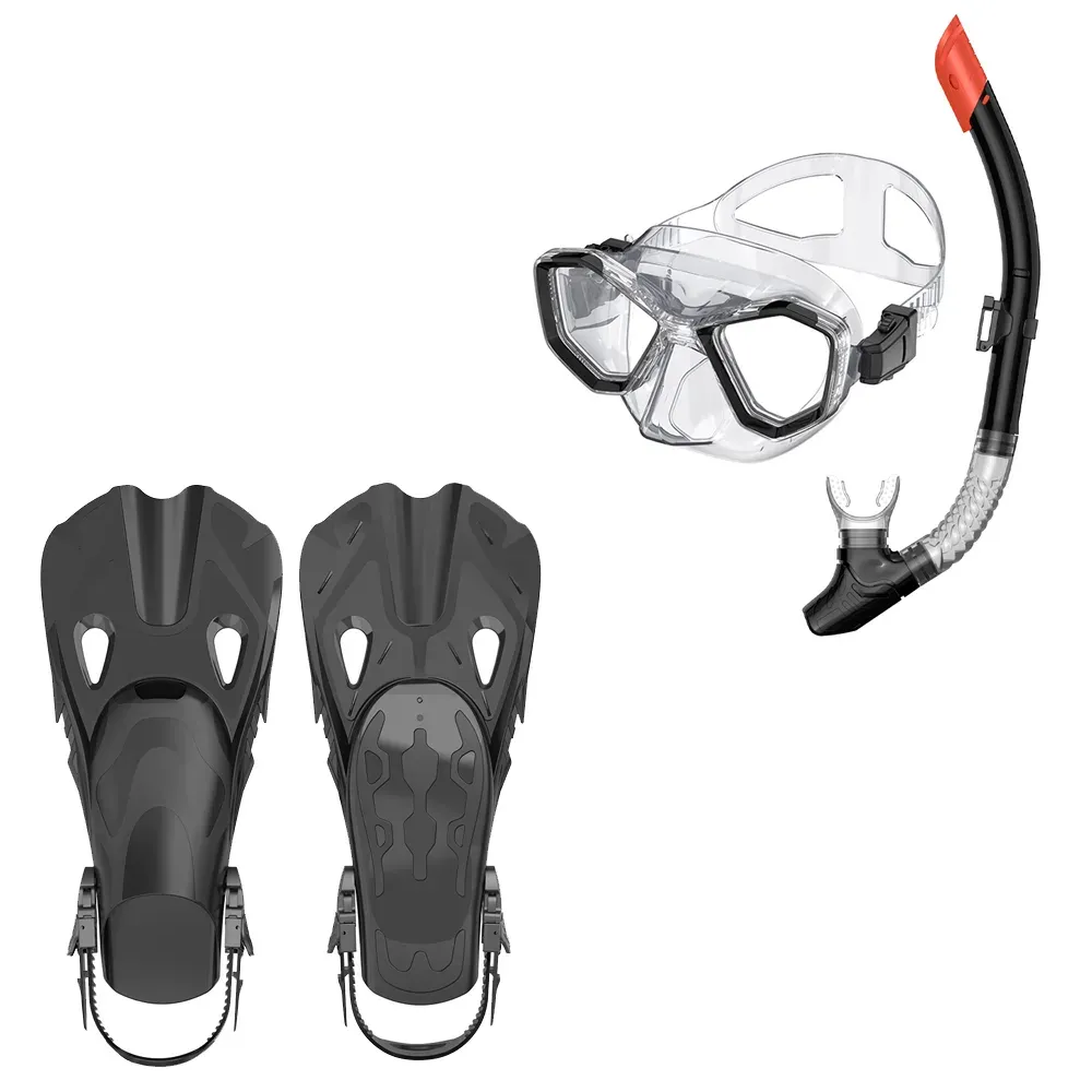 full dive set with M2011 mask, S19S snorkel and F01/F02 fins