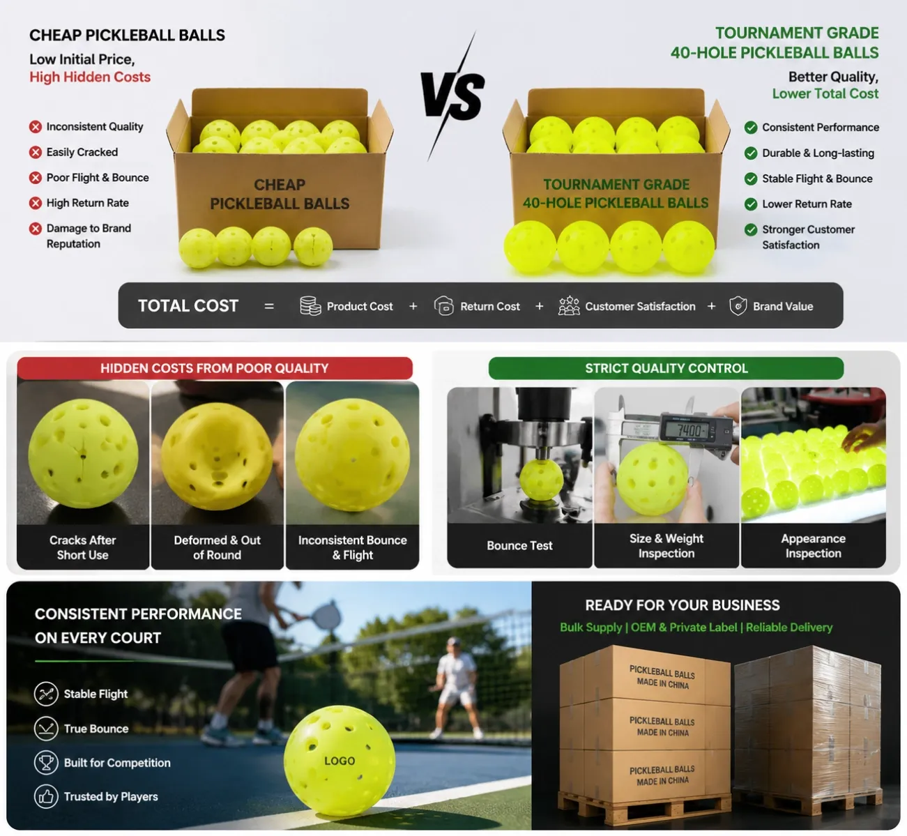 pickleball comparison