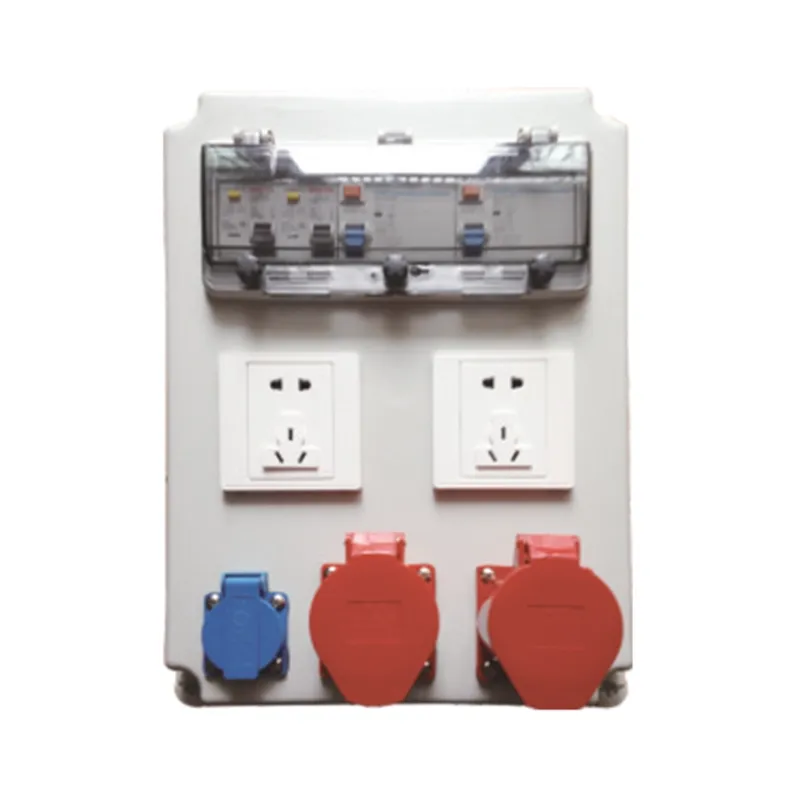 ALX-FN-325S industrial socket box on white background