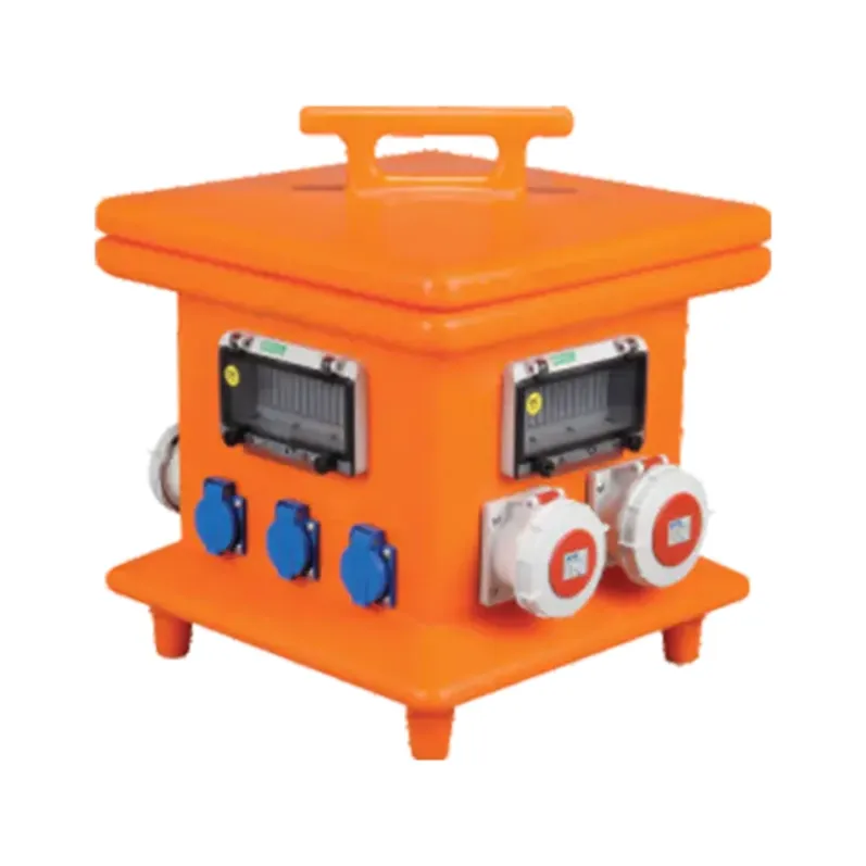 ALX-FN-312S industrial socket box product photo on white background
