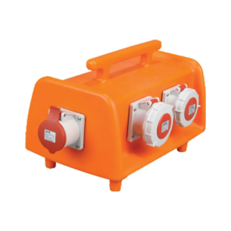 ALX-FN-3152 industrial socket box product photo on white background