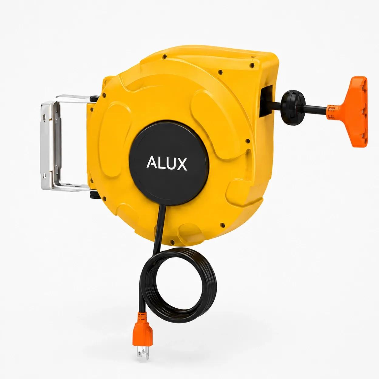 Colored Extension Cord Reel-Wall mounted
