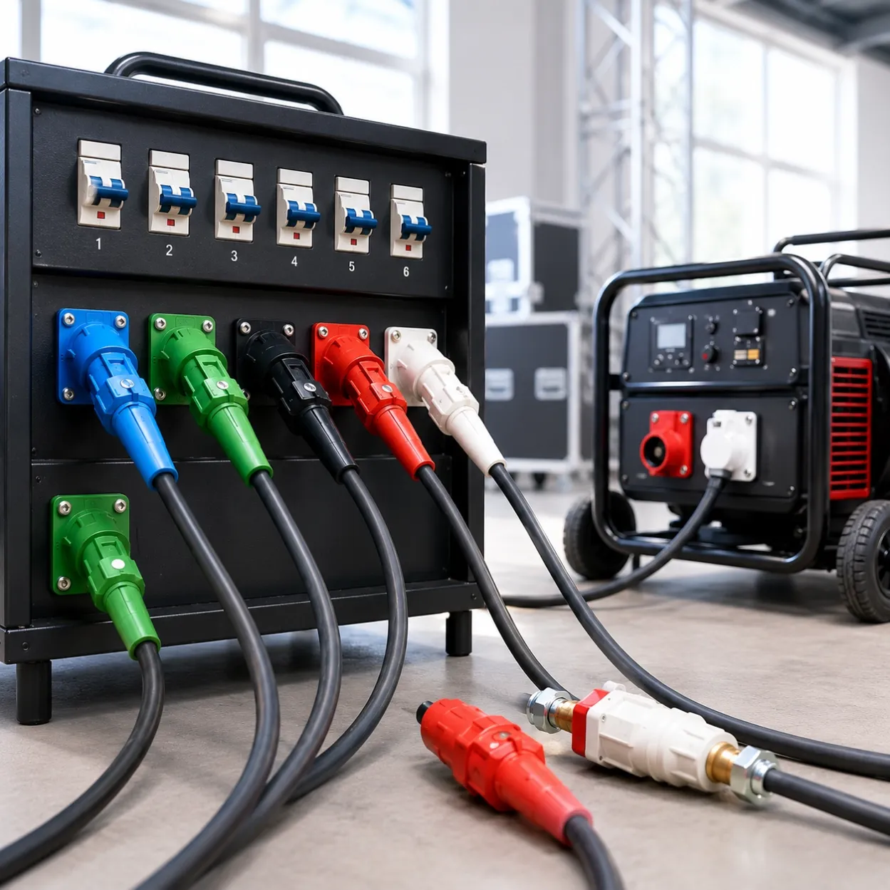 Camlock Connector Male Female High Current Power Plug application