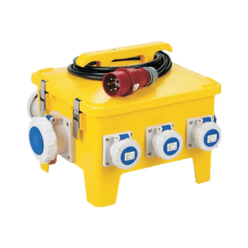 ALX-FN-3132 industrial socket box product photo on white background