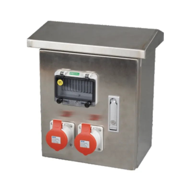 ALX-FN-315-7 industrial socket box on white background