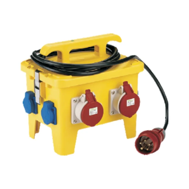 ALX-FN-315-2 industrial socket box product photo on white background