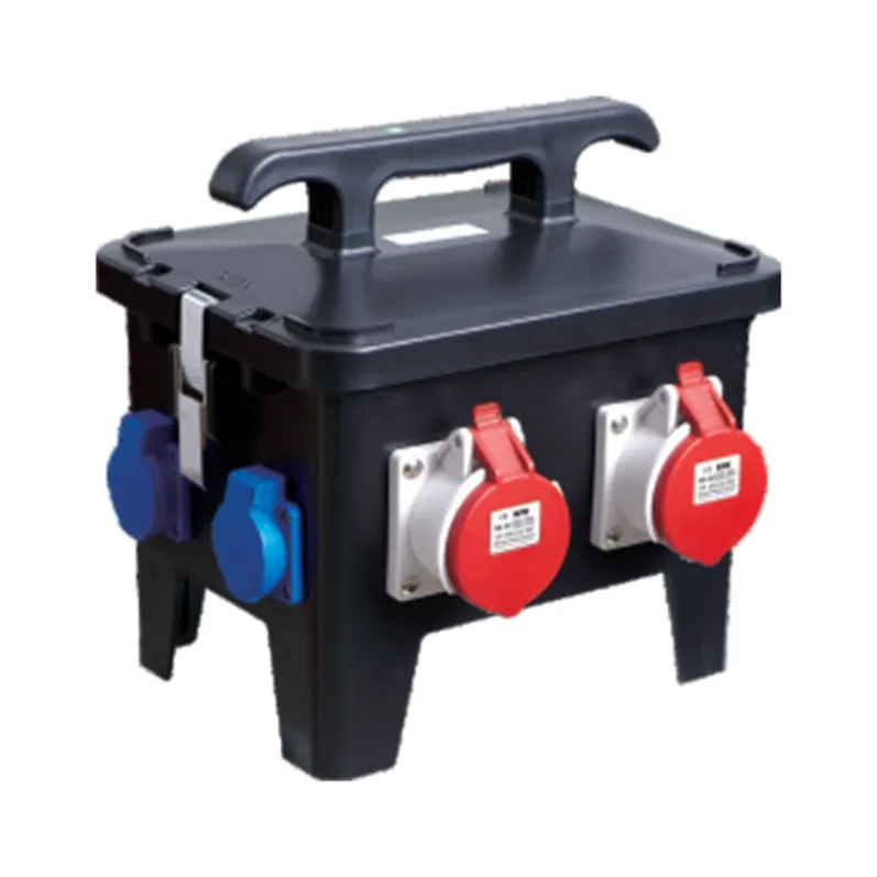 ALX-FN-315-4 industrial socket box product photo on white background