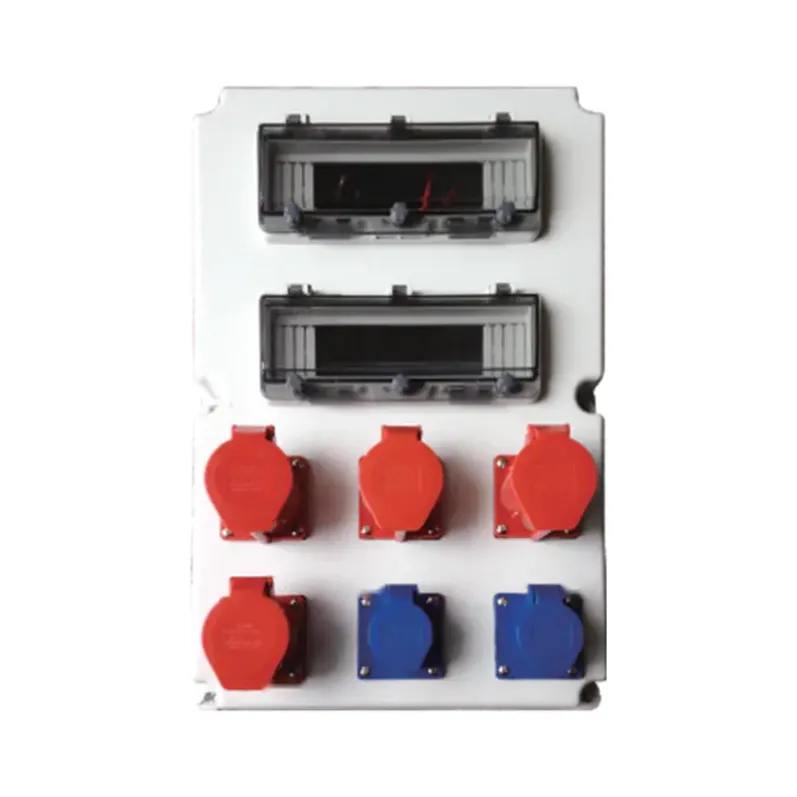 ALX-FN-313-10 industrial socket box on white background