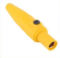150 A max cam-lock connector female plug, yellow (phase coding)