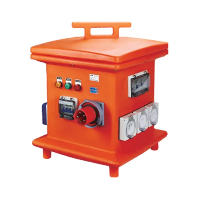 ALX-FN-6352 industrial socket box product photo on white background