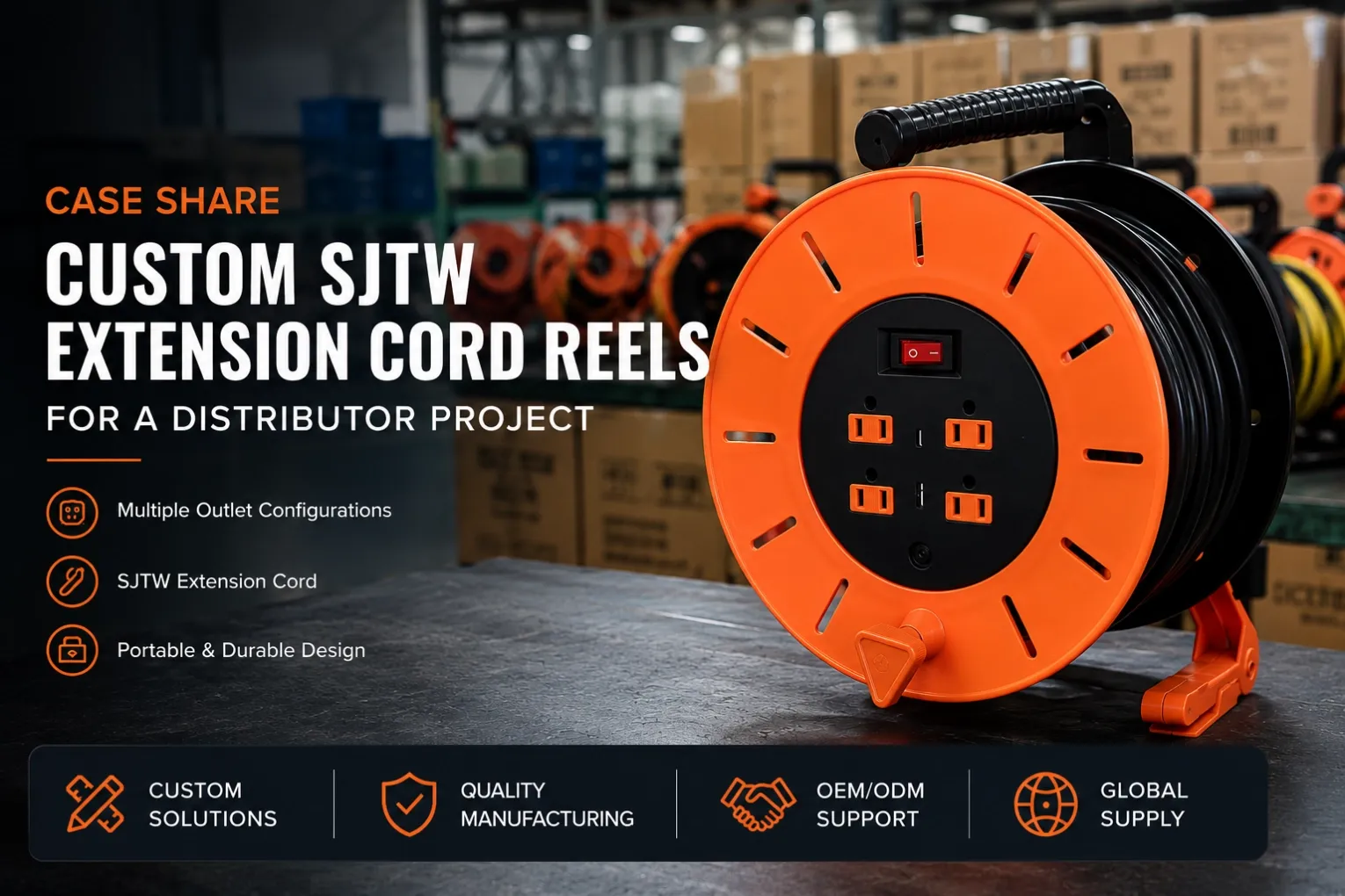 custom cable reel