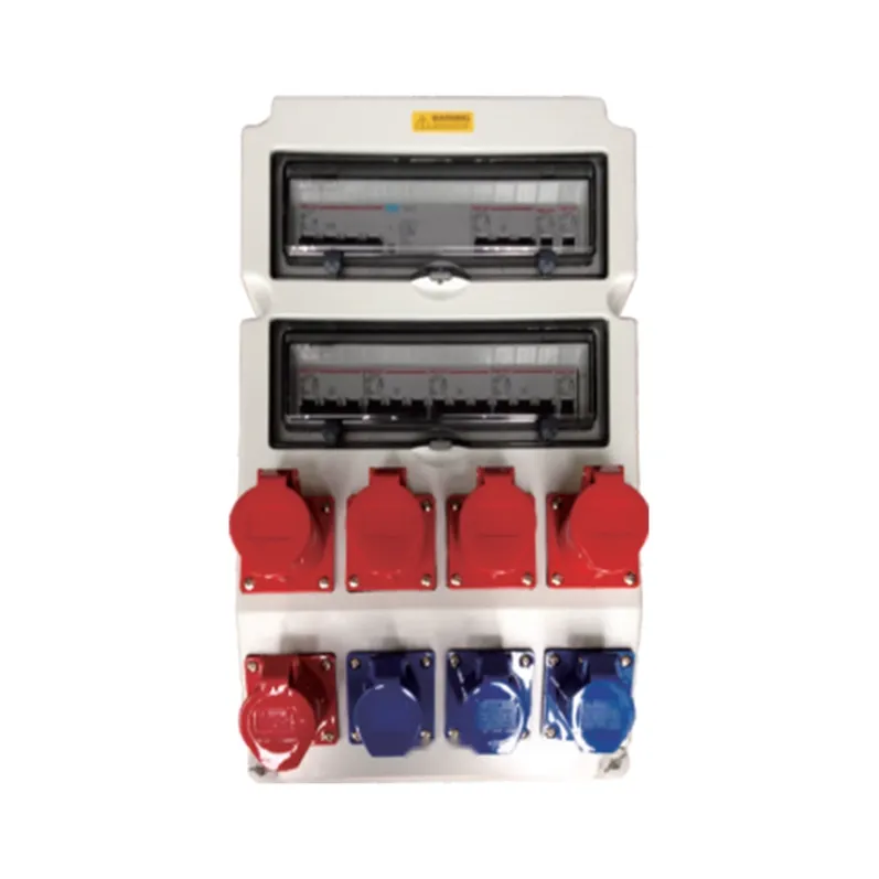 ALX-FN-314S industrial socket box on white background