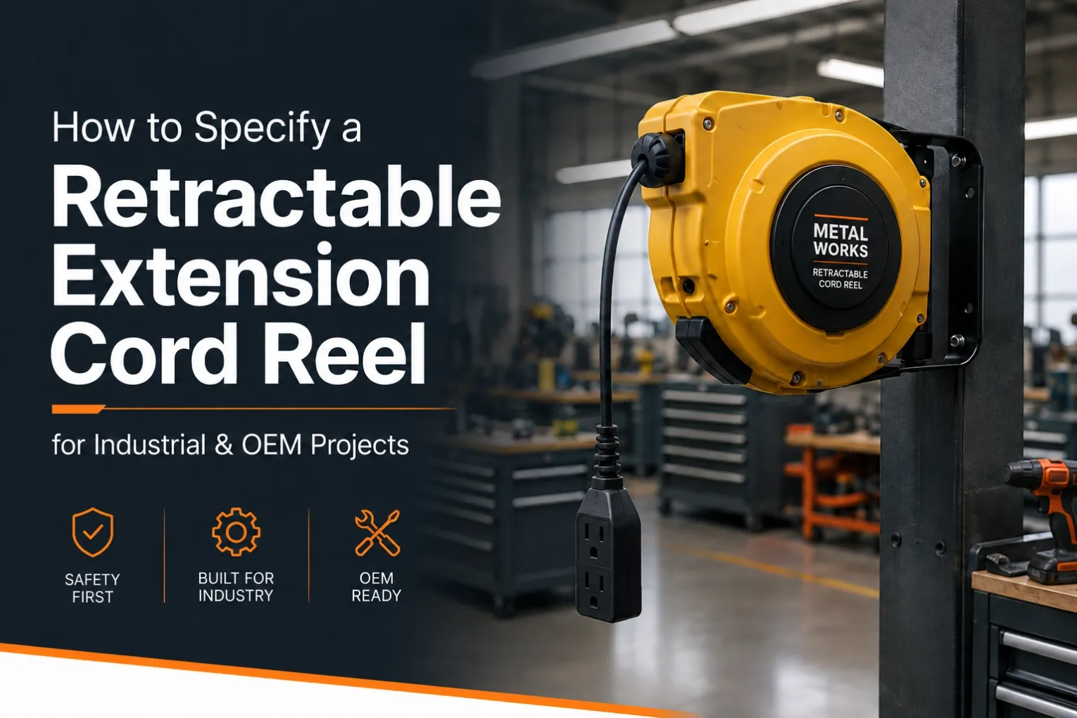 How to Specify a retractable extension cord reel (2)