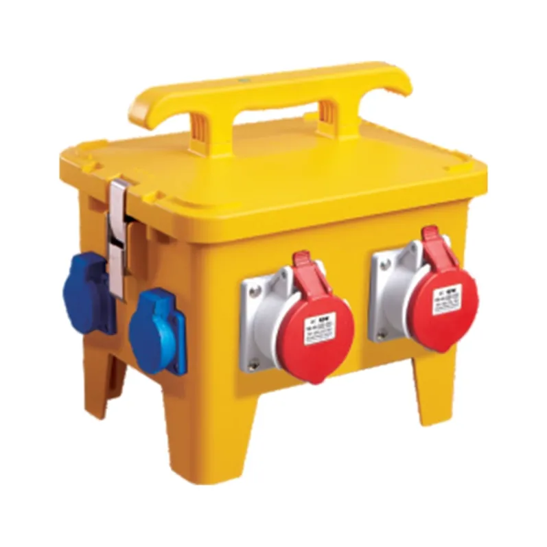 ALX-FN-315-3 industrial socket box product photo on white background