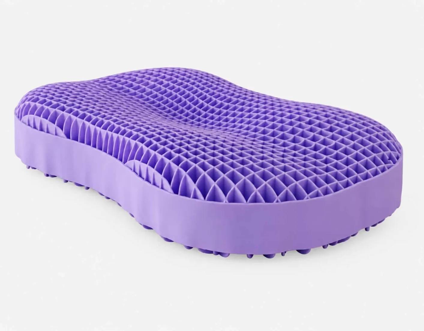 TPE Grid Cat-Belly Pillow