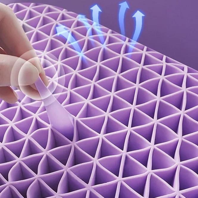 TPE Honeycomb Wavy Pillow-4