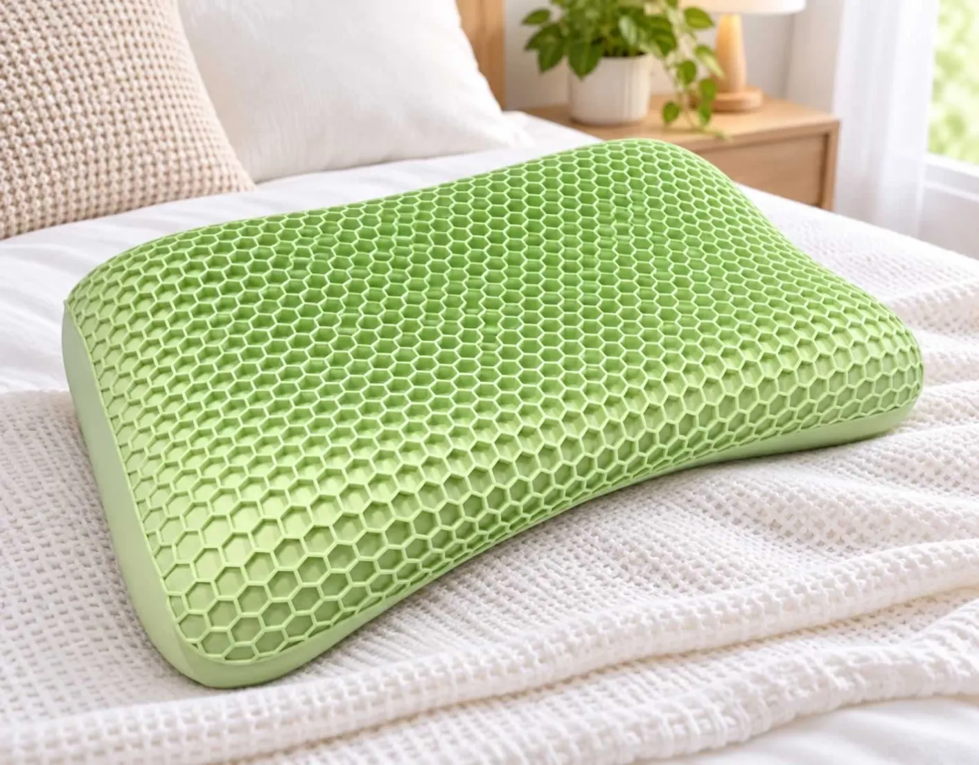 TPE Combined With Foam Beauty Pillow-4
