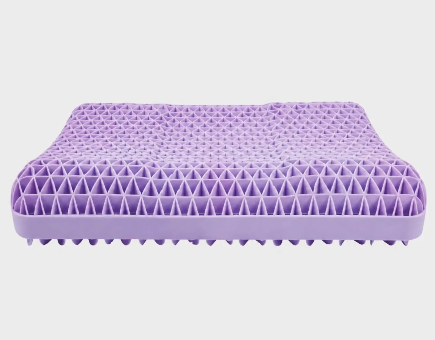 TPE Triangle Zone Wavy Pillow-2