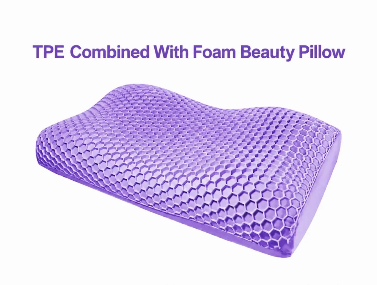 TPE Combined With Foam Beauty Pillow-3