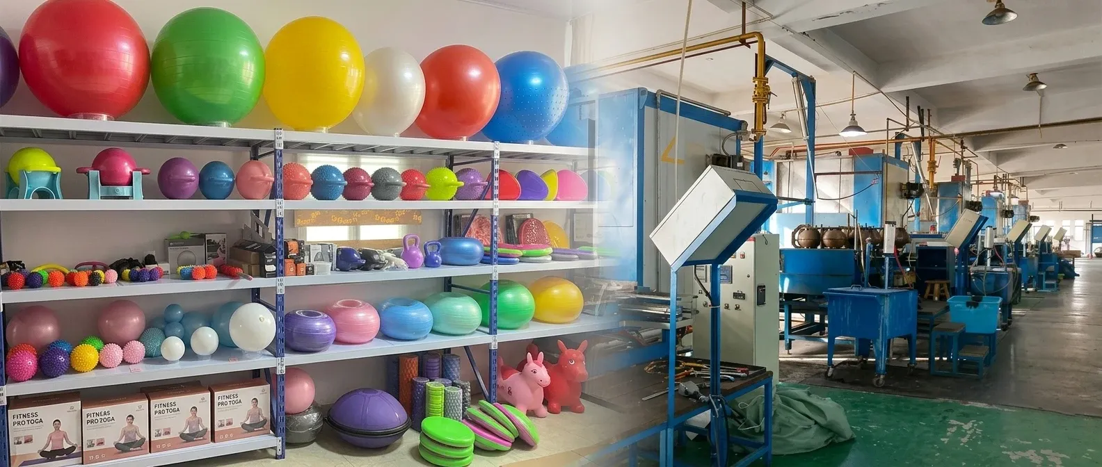 yoga ball excercise ball factory