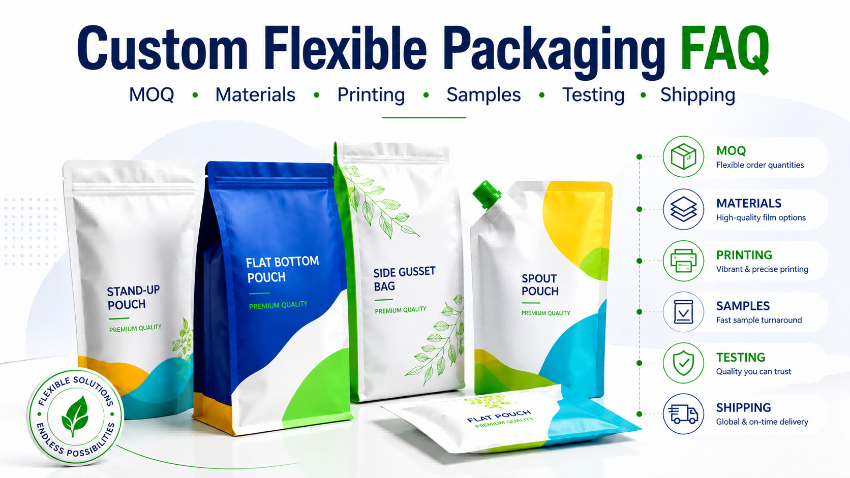 Custom flexible packaging FAQ