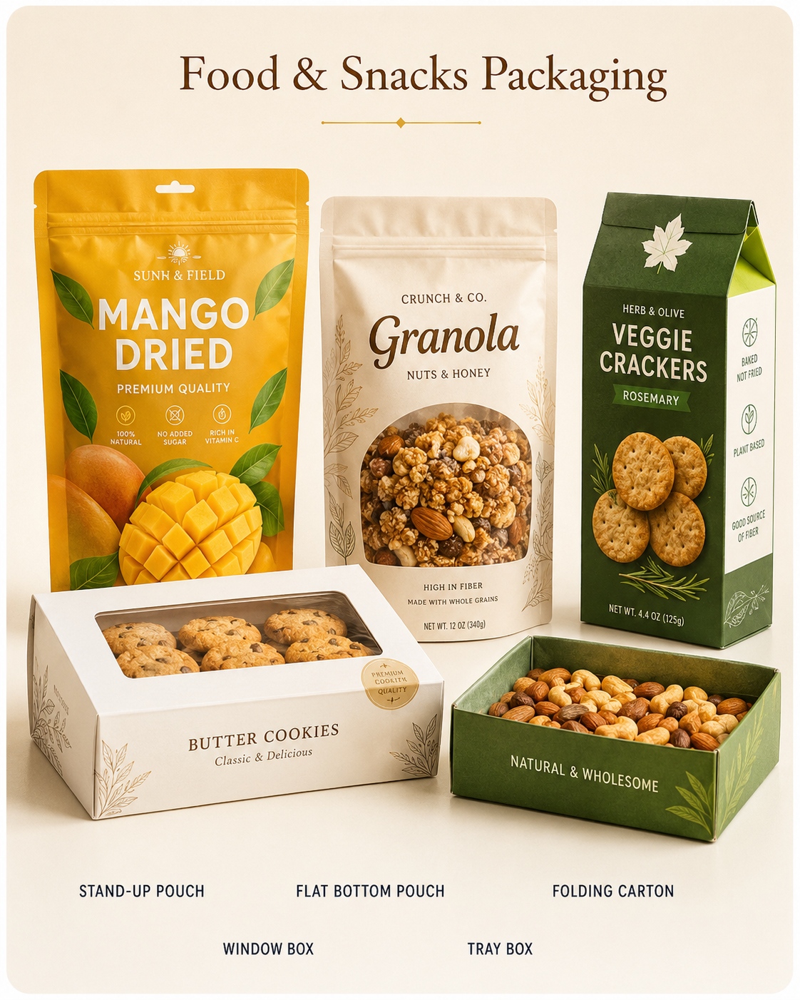 Food Snacks Packaging