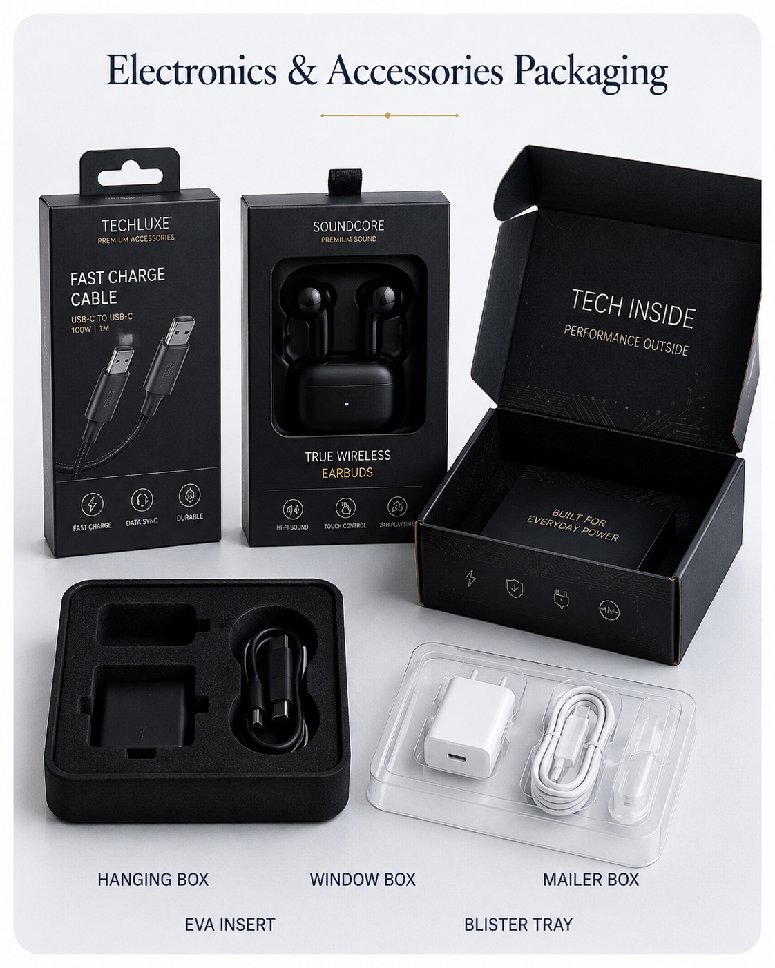 Electronics Accessories Packaging