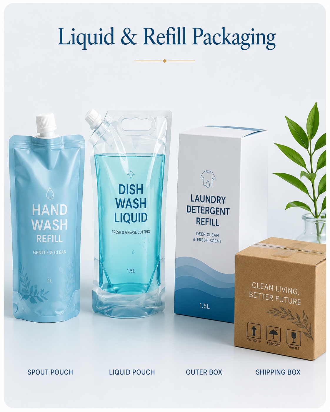 Liquid Refill packaging