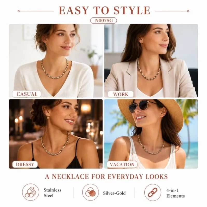 n007sg-stainless-steel-silver-gold-4in1-magnetic-necklace-lifestyle