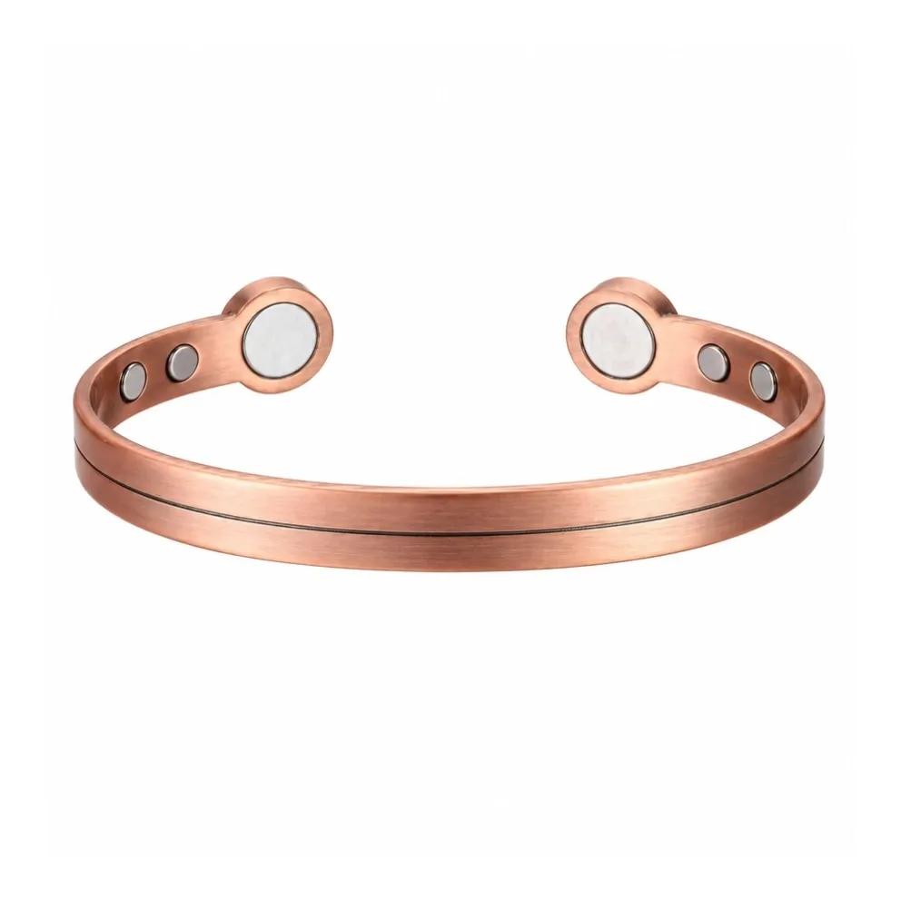 C075AC-6ALL-185-antique-copper-single-groove-open-cuff-white-background