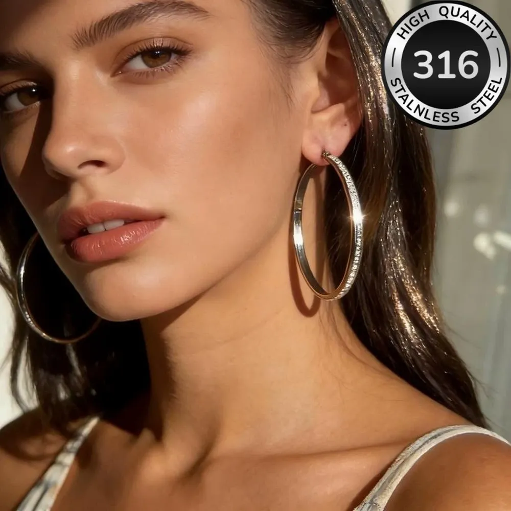 ie22-316-stainless-steel-clear-stone-hoop-earrings-silver-model