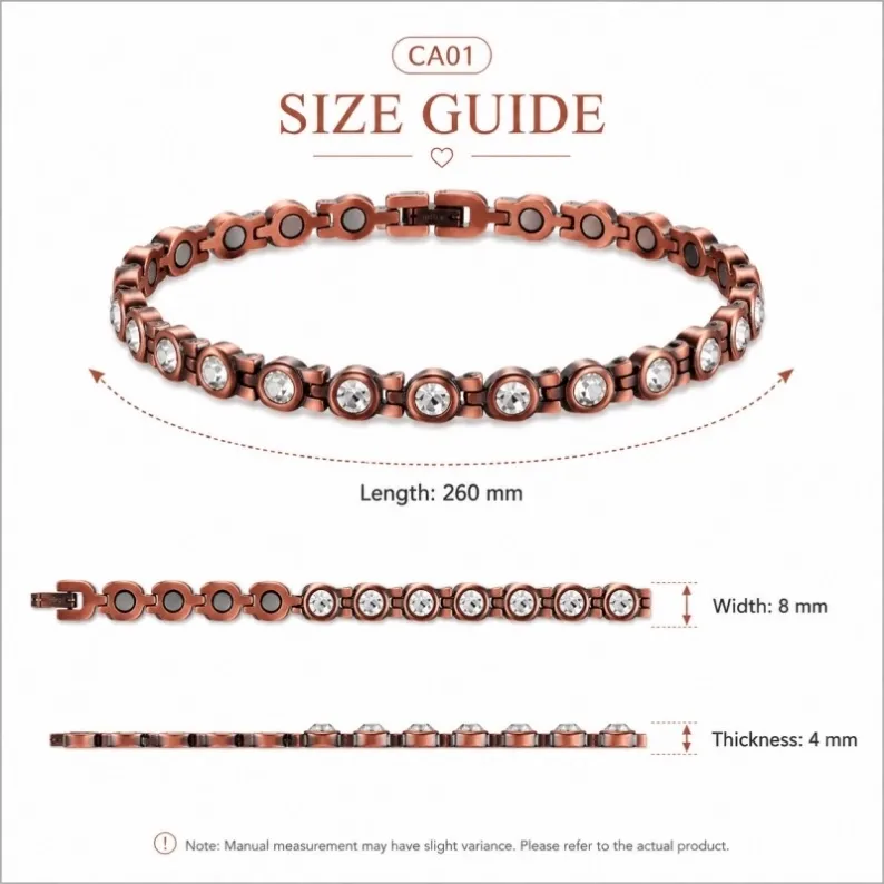 ca01-pure-red-copper-magnetic-anklet-size-guide