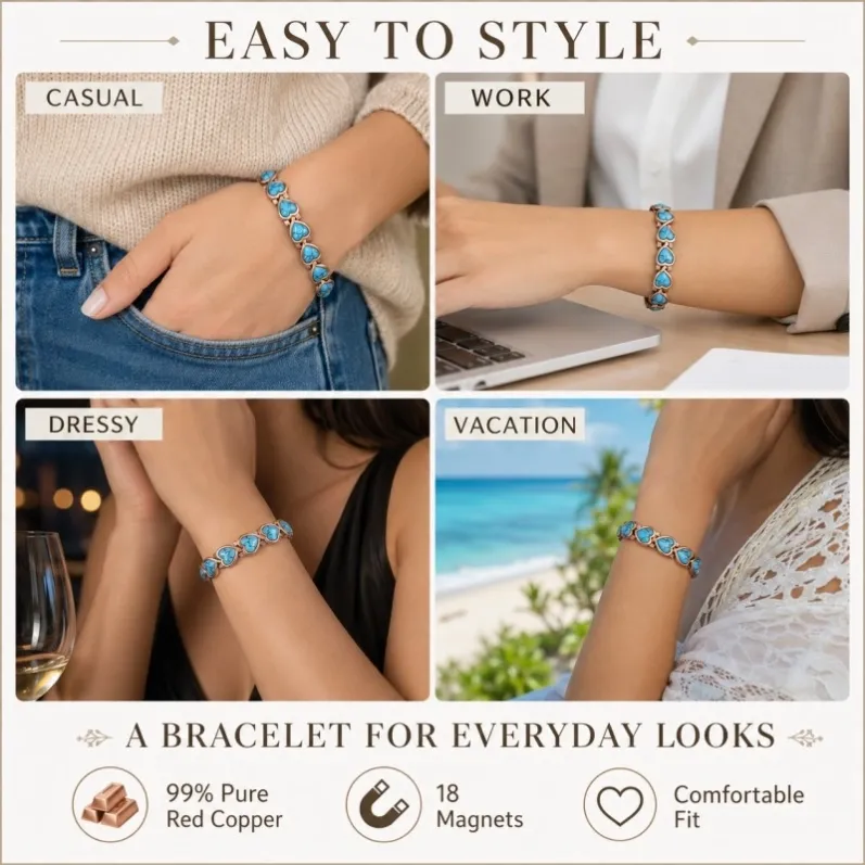 cb13-pure-red-copper-turquoise-magnetic-bracelet-lifestyle