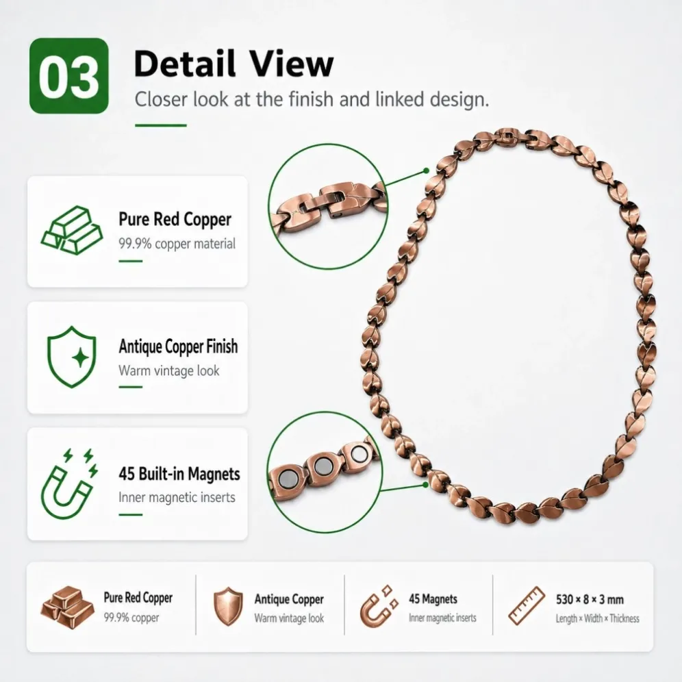 cn018ac-pure-copper-magnetic-necklace-detail