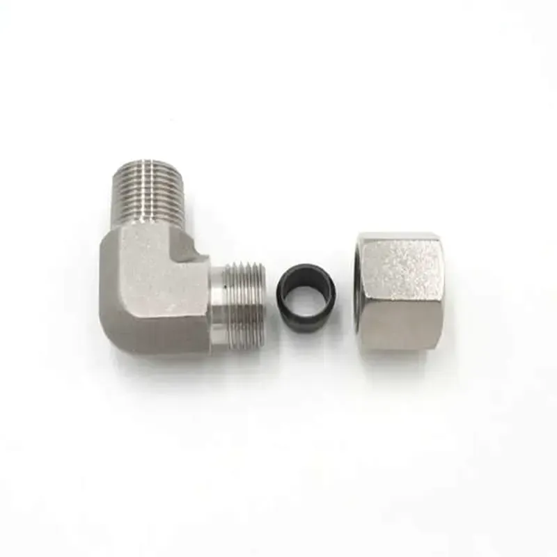 single ferrule male elbow