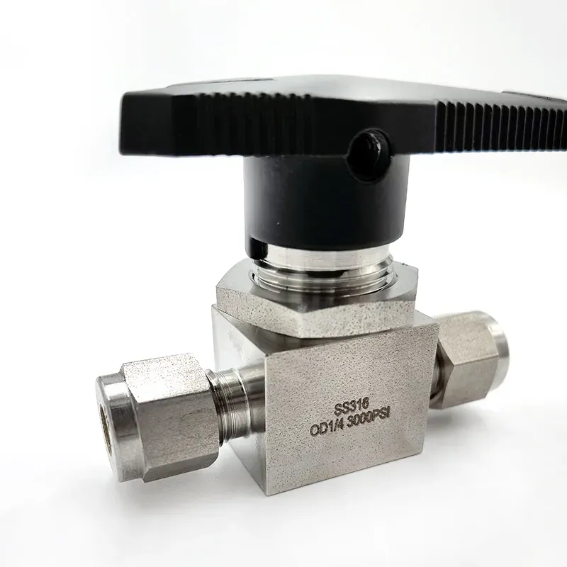 Double Ferrules Ball Valve