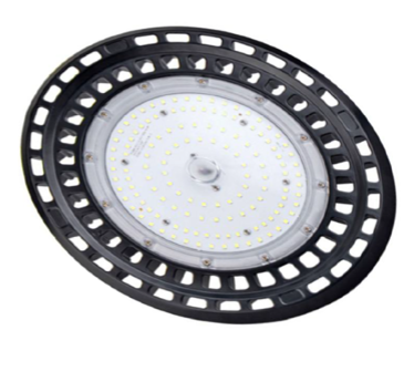BZ-HB-A LED UFO high bay light, 100-240W, DIP selectable wattage and 3CCT, IP65
