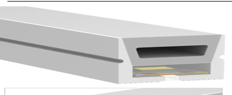 IP68 waterproof silicone co-extrusion LED neon strip
