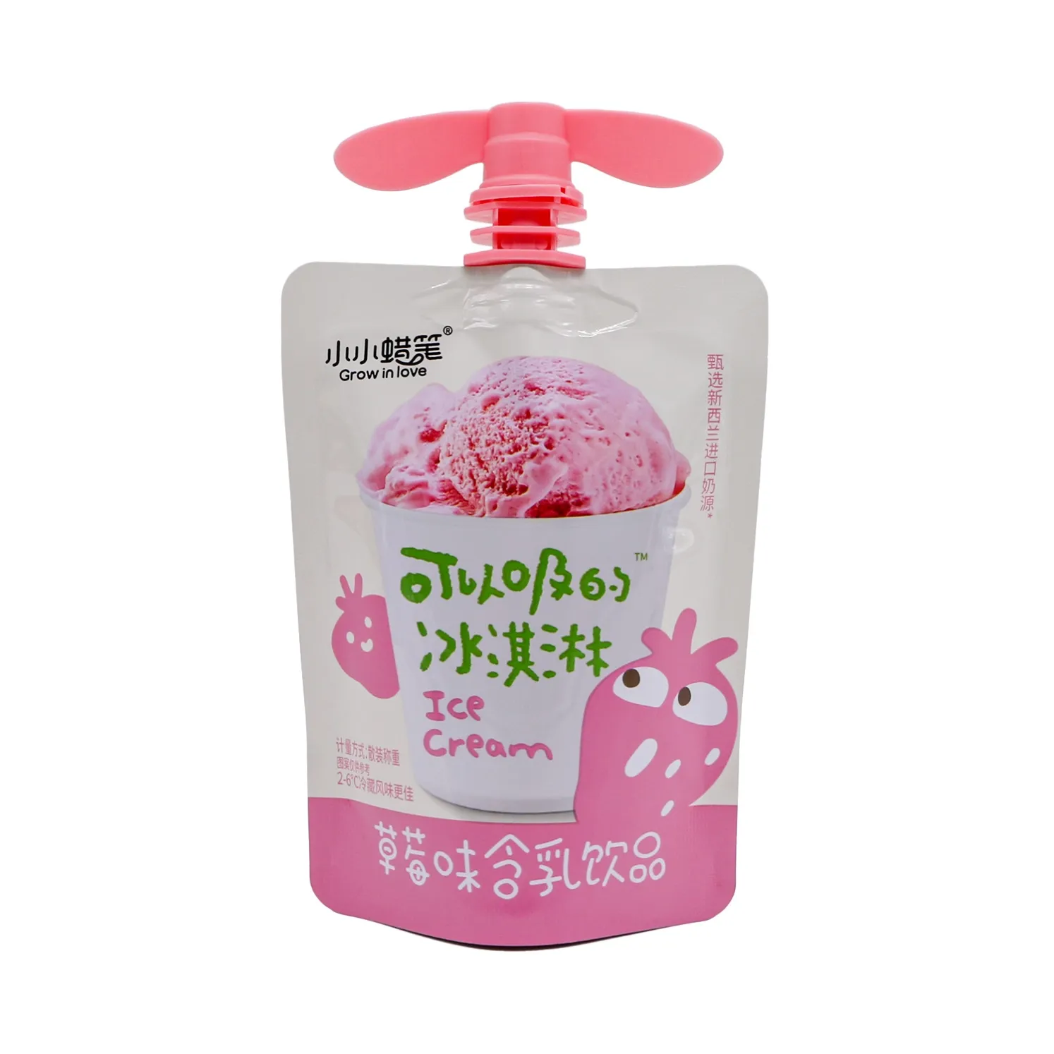 小小蜡笔 草莓冰淇淋 (1)