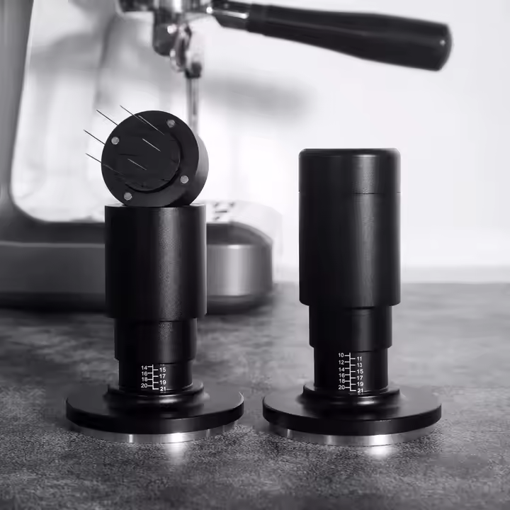 Black Diamond espresso tamper and WDT combo